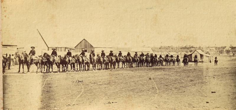 At Normanton in 1887 with 70 horses